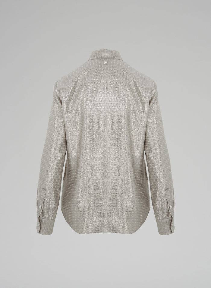 Lorena Antoniazzi CAMICIA IN LUREX
