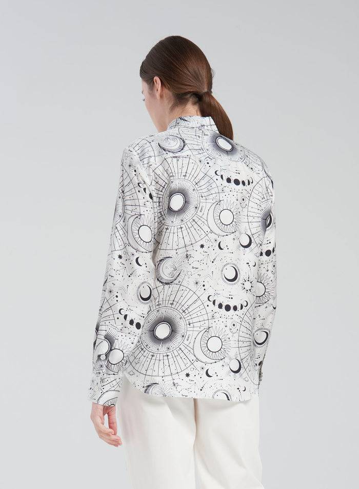 Lorena Antoniazzi CAMICIA IN SETA STAMPATA