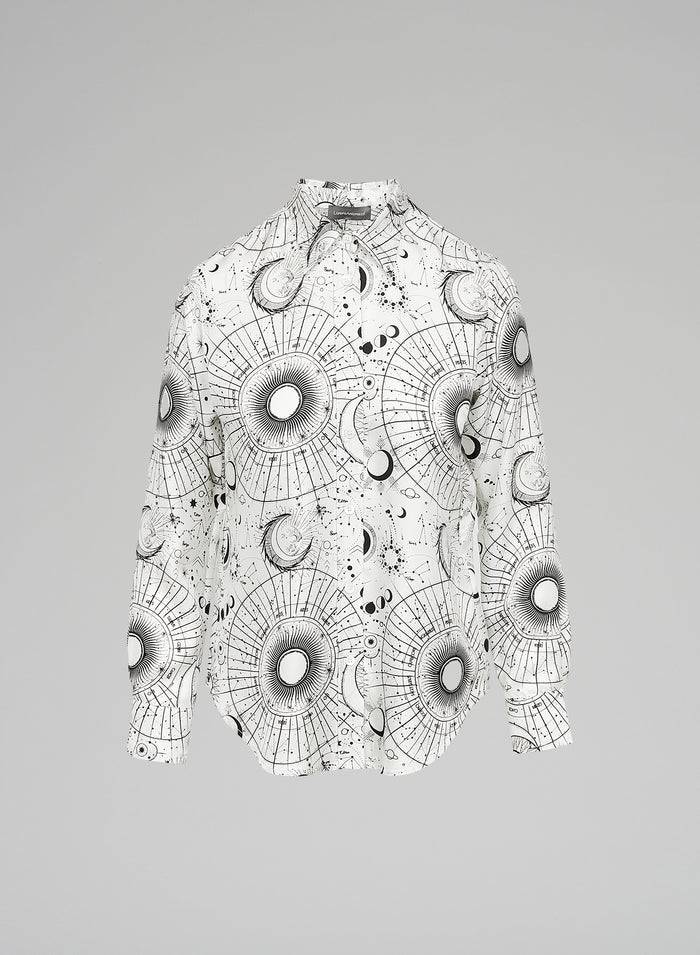 Lorena Antoniazzi CAMICIA IN SETA STAMPATA