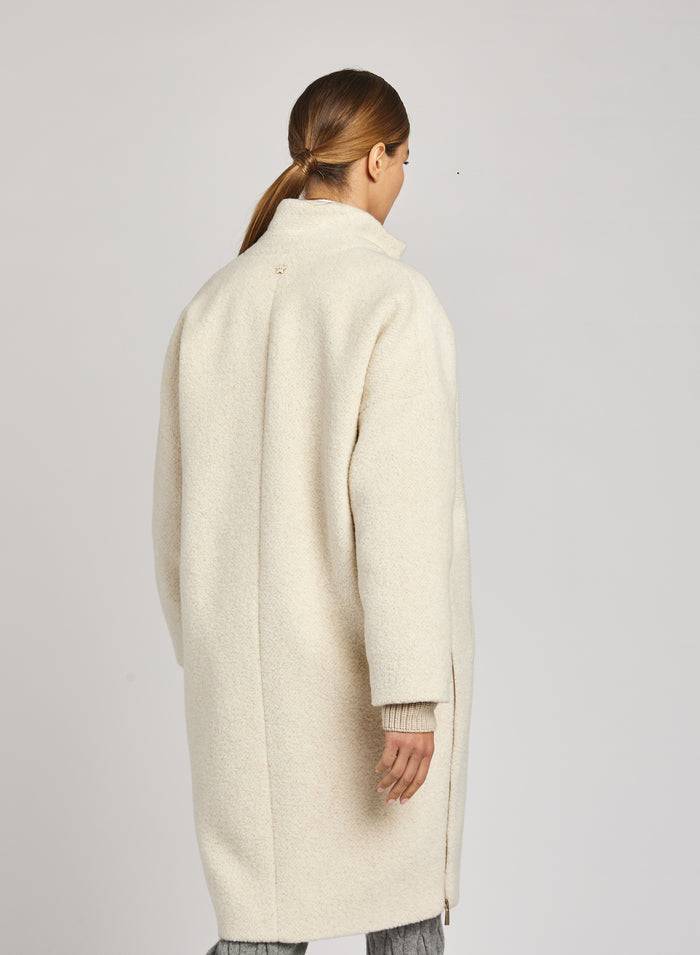 Lorena Antoniazzi CAPPOTTO BOUCLE' IN ALPACA