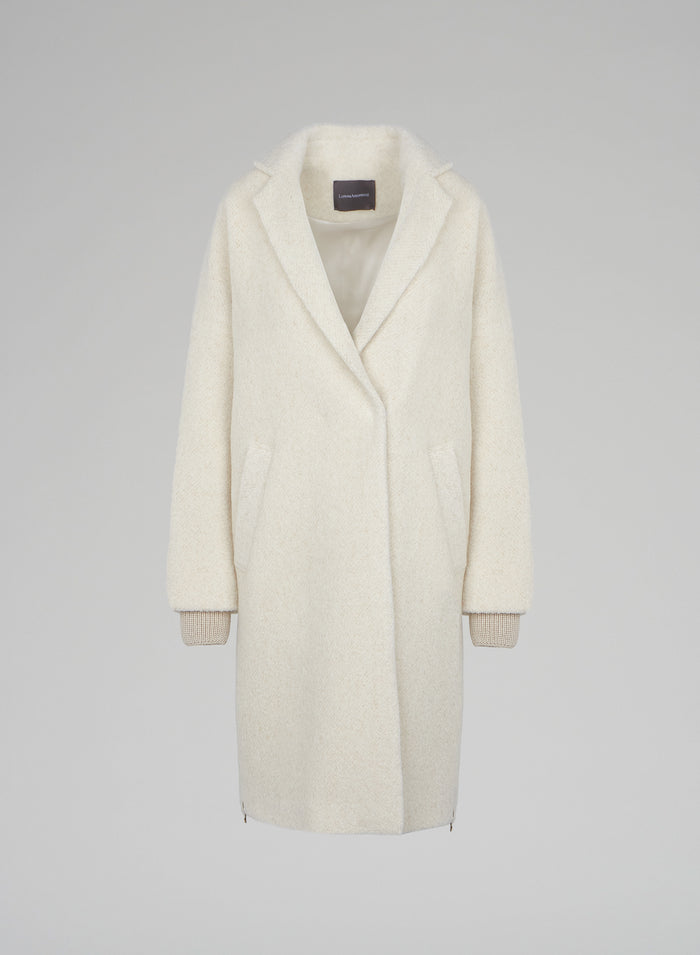 Lorena Antoniazzi CAPPOTTO BOUCLE' IN ALPACA