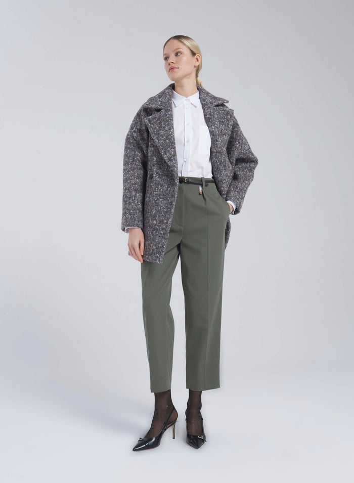 Lorena Antoniazzi CAPPOTTO IN ALPACA E LANA