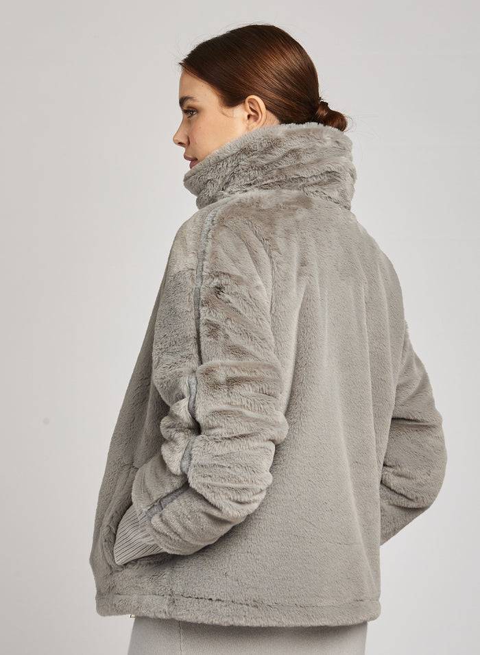 Lorena Antoniazzi CAPPOTTO IN ECOPELLICCIA