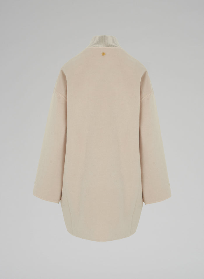 Lorena Antoniazzi CAPPOTTO IN LANA E ANGORA