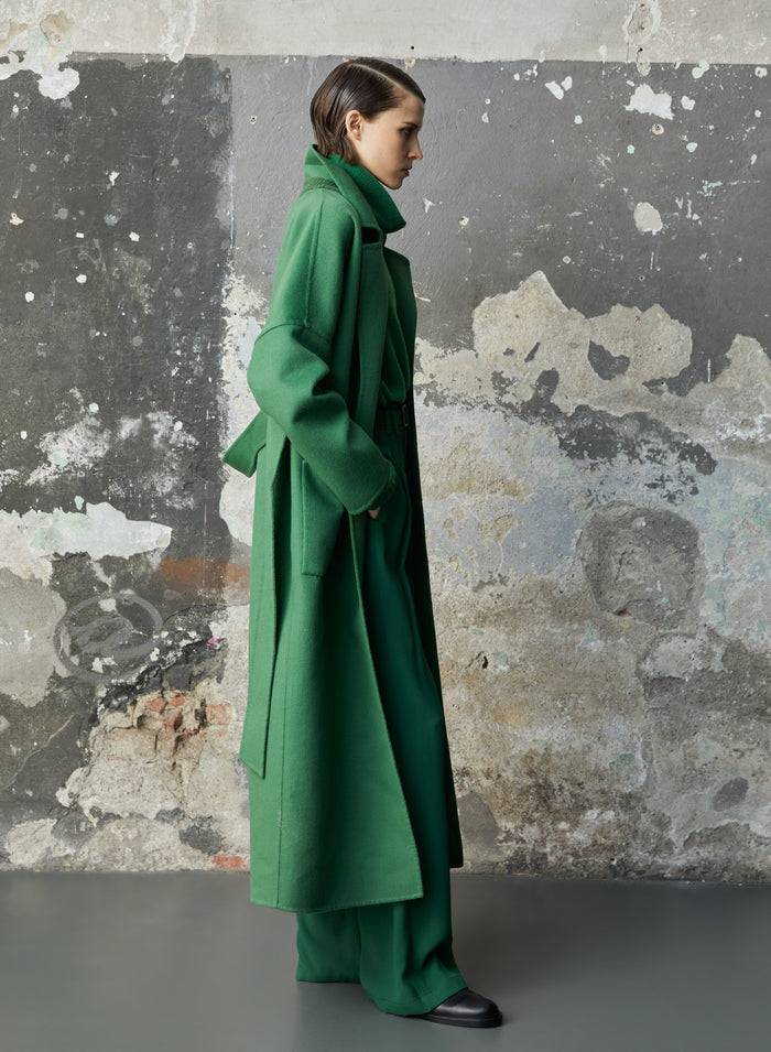 Lorena Antoniazzi CAPPOTTO IN LANA E ANGORA