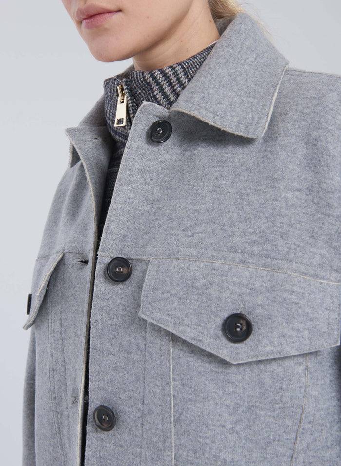 Lorena Antoniazzi CAPPOTTO IN LANA E CASHMERE