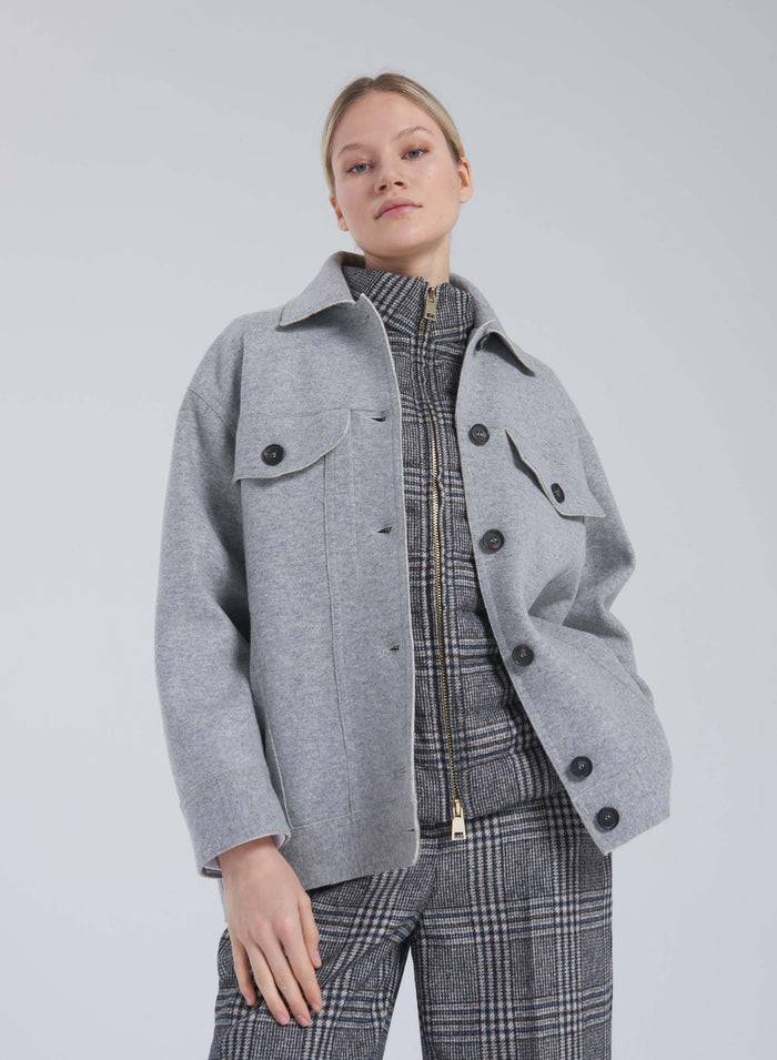 Lorena Antoniazzi CAPPOTTO IN LANA E CASHMERE