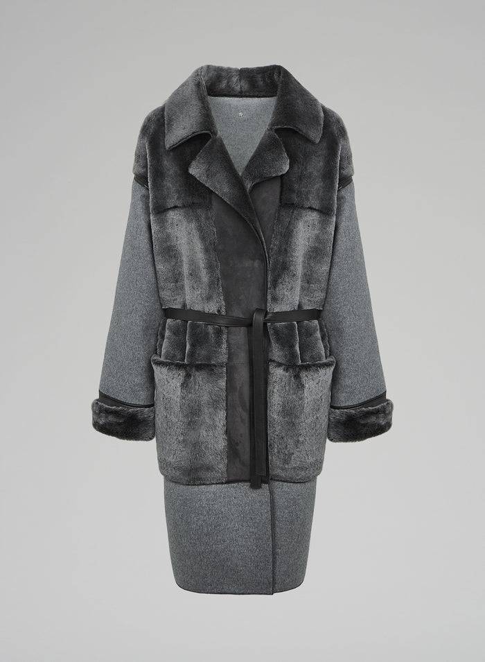 Lorena Antoniazzi CAPPOTTO IN MONTONE