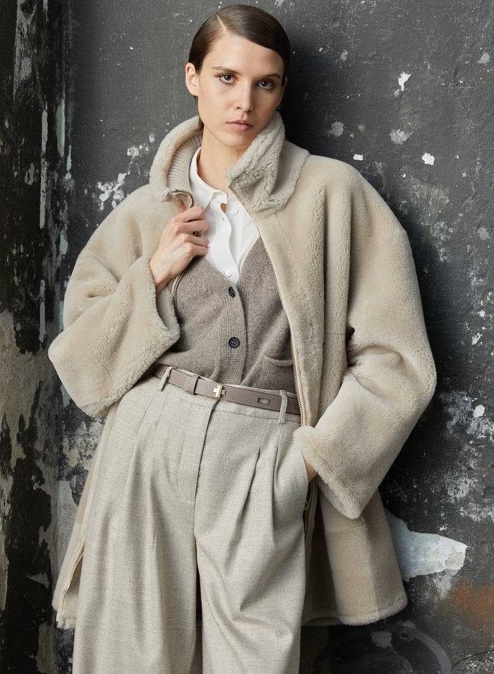 Lorena Antoniazzi CAPPOTTO IN MONTONE