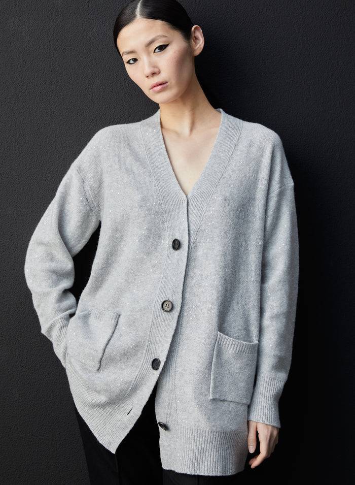 Lorena Antoniazzi CARDIGAN IN MAGLIA