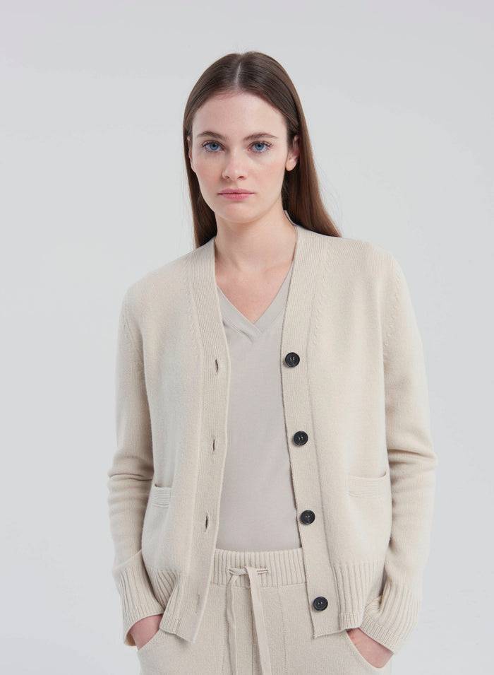 Lorena Antoniazzi CARDIGAN IN MAGLIA