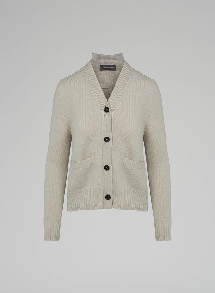 Lorena Antoniazzi CARDIGAN IN MAGLIA