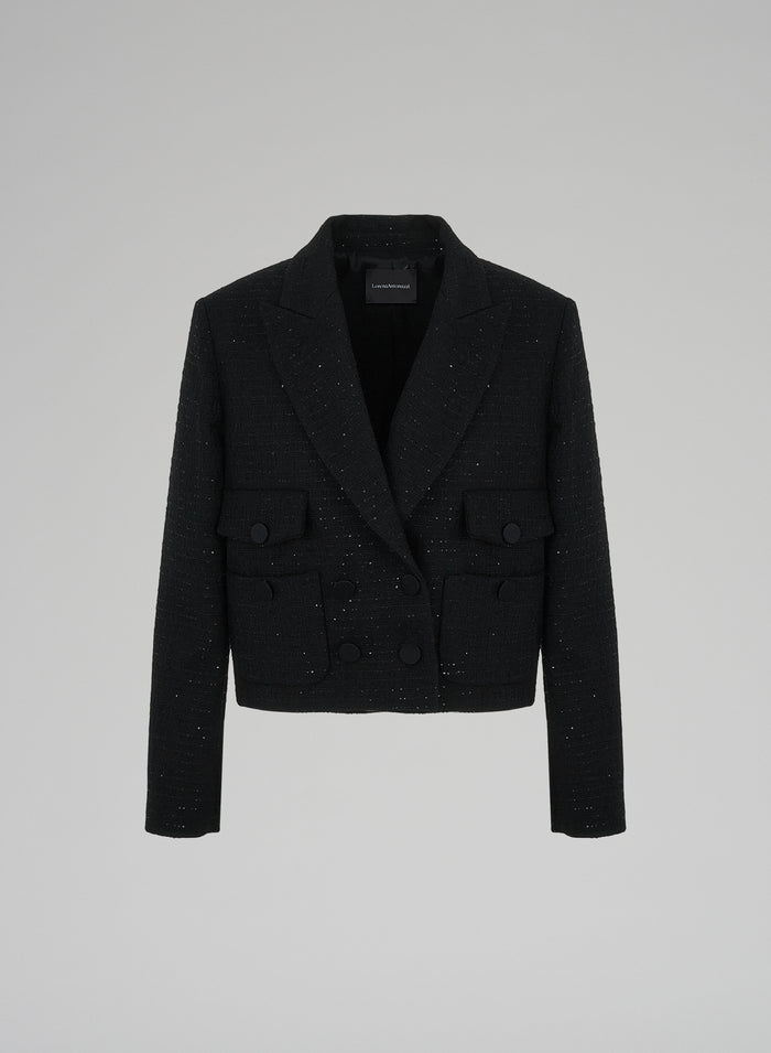 Lorena Antoniazzi GIACCA CROP IN LANA