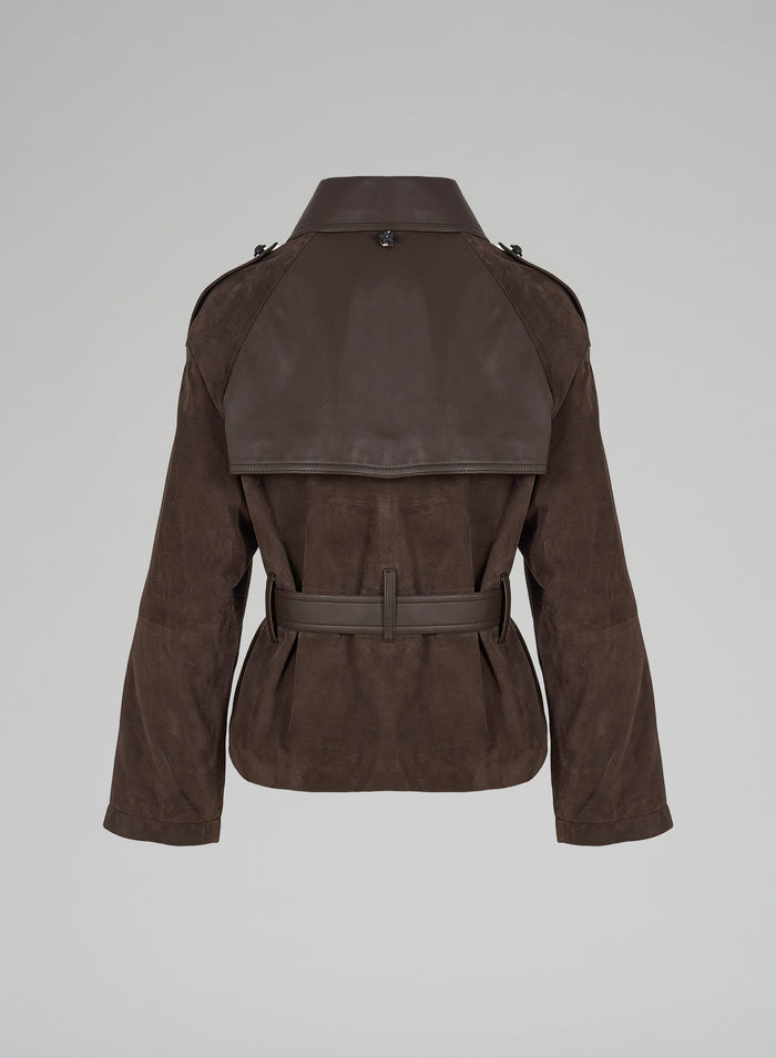 Lorena Antoniazzi GIACCA IN CAMOSCIO