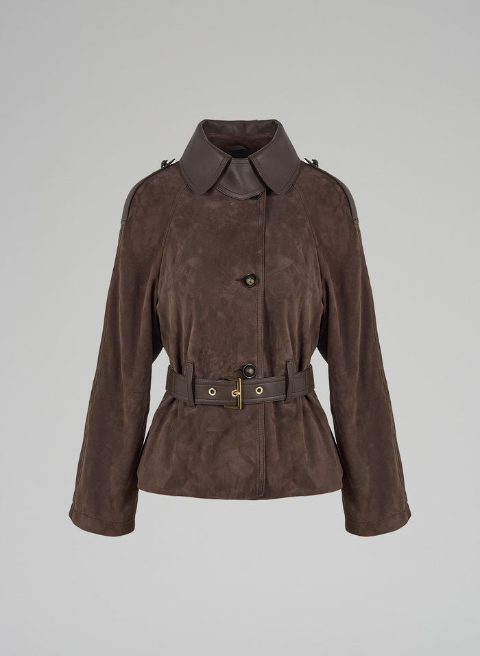 Lorena Antoniazzi GIACCA IN CAMOSCIO