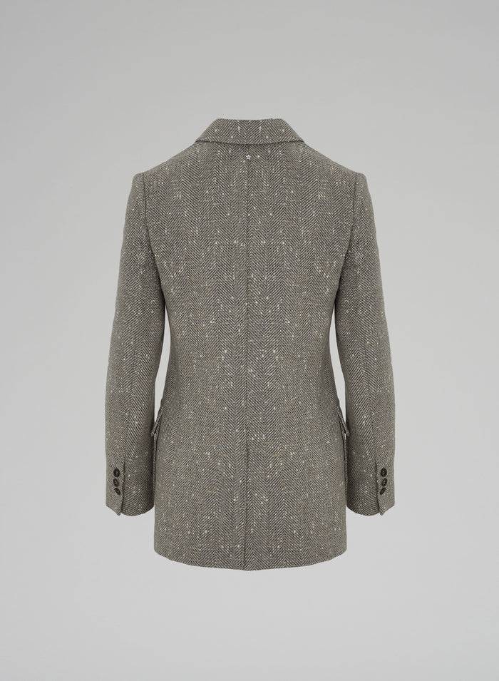 Lorena Antoniazzi GIACCA IN CHEVRON DI LANA