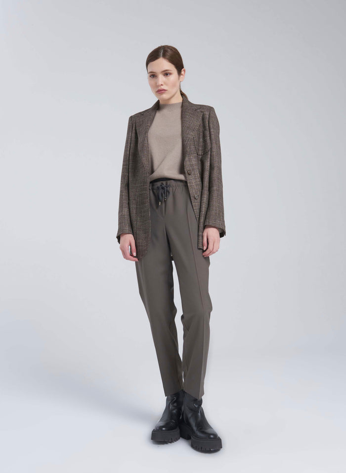 Lorena Antoniazzi GIACCA IN LANA E VISCOSA