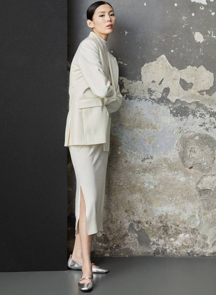 Lorena Antoniazzi GIACCA IN LANA JACQUARD