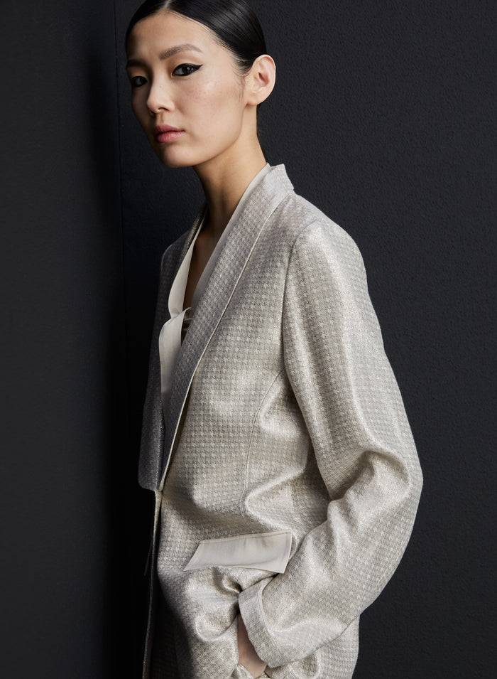 Lorena Antoniazzi GIACCA IN LUREX