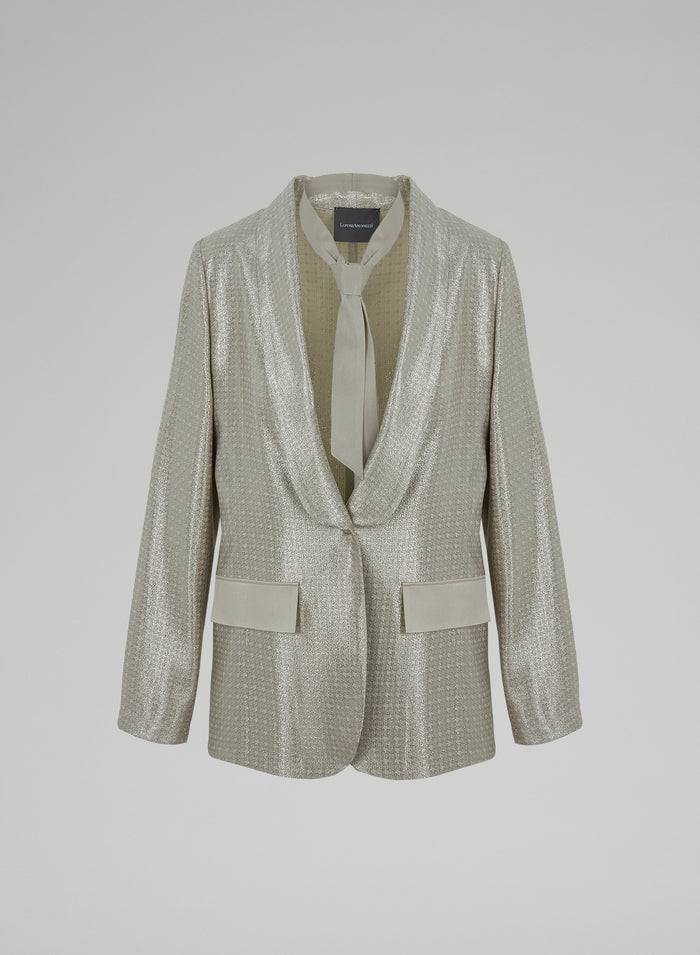 Lorena Antoniazzi GIACCA IN LUREX