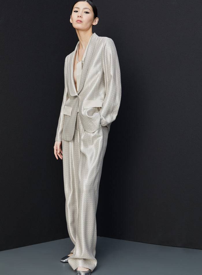 Lorena Antoniazzi GIACCA IN LUREX