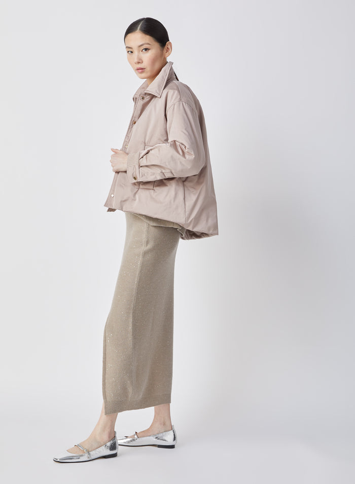 Lorena Antoniazzi GIACCA IN RASO TECNICO