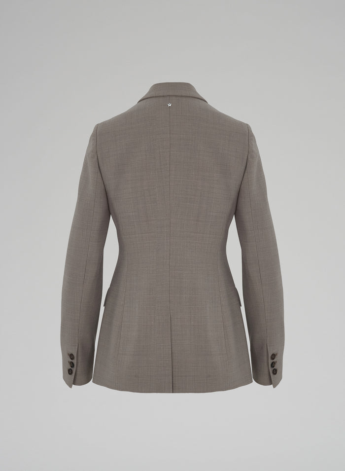 Lorena Antoniazzi GIACCA IN TELA MELANGE STRETCH