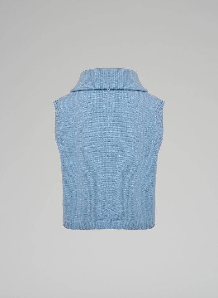 Lorena Antoniazzi GILET IN CASHMERE