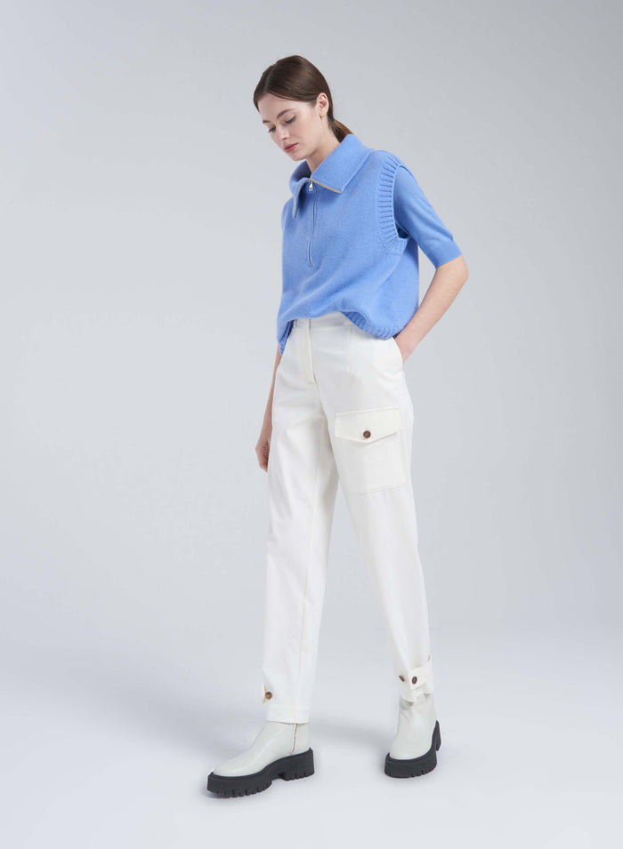 Lorena Antoniazzi GILET IN CASHMERE