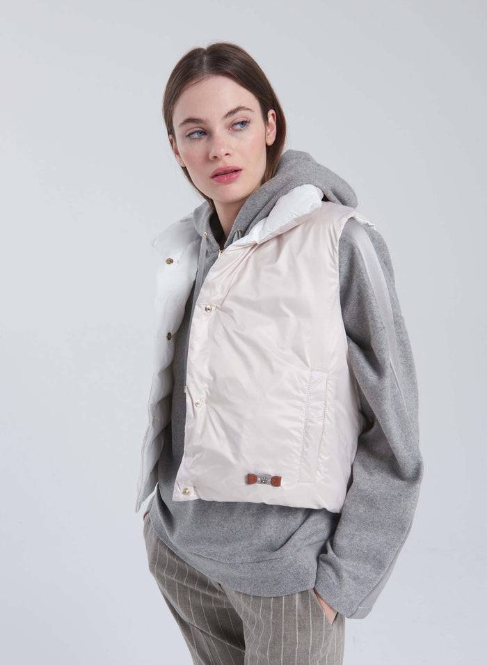 Lorena Antoniazzi GILET IN NYLON