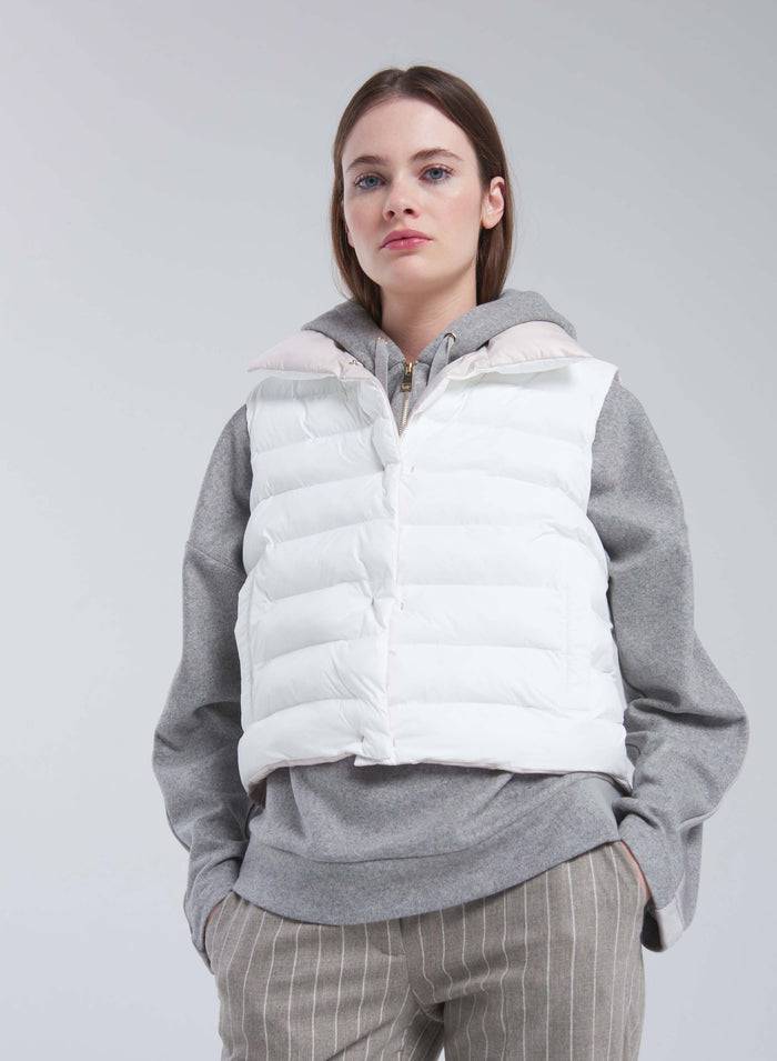 Lorena Antoniazzi GILET IN NYLON