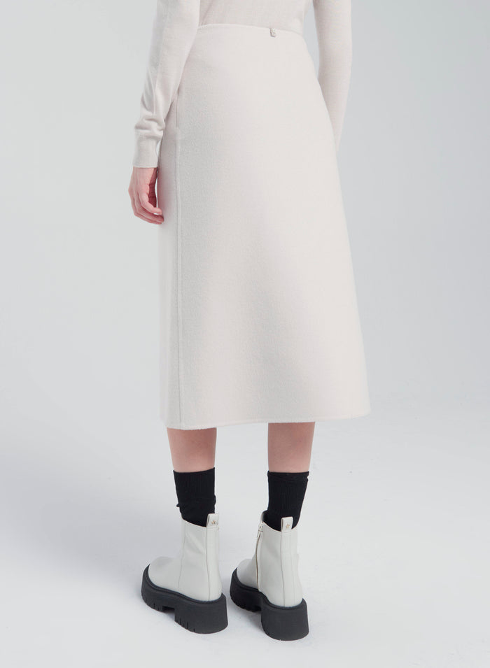 Lorena Antoniazzi GONNA MIDI IN LANA E ANGORA