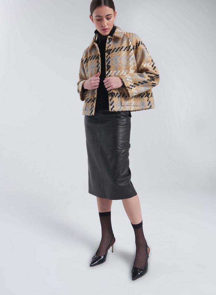 Lorena Antoniazzi GONNA MIDI IN NAPPA