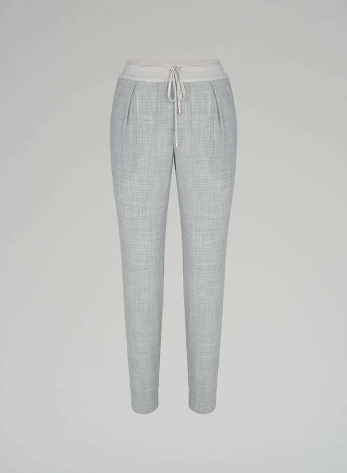 Lorena Antoniazzi JOGGERS IN FRESCO LANA