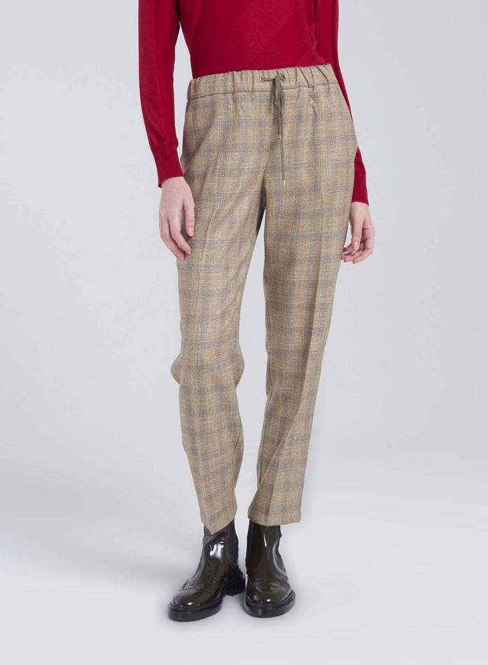 Lorena Antoniazzi JOGGERS IN IN LANA E VISCOSA