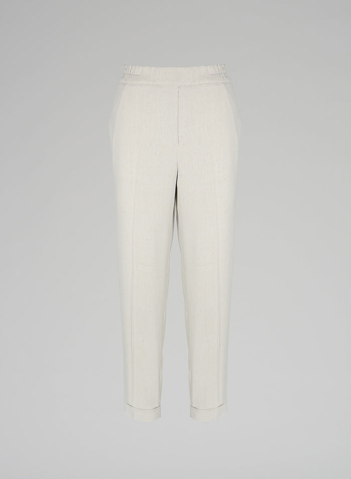 Lorena Antoniazzi JOGGERS IN LINO
