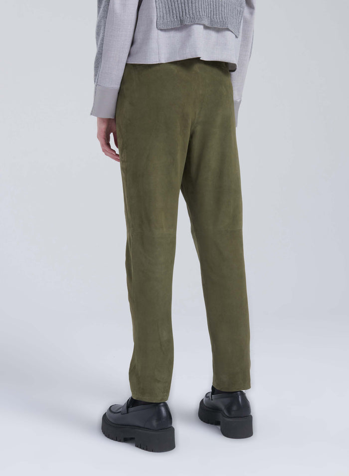 Lorena Antoniazzi JOGGERS IN SUEDE