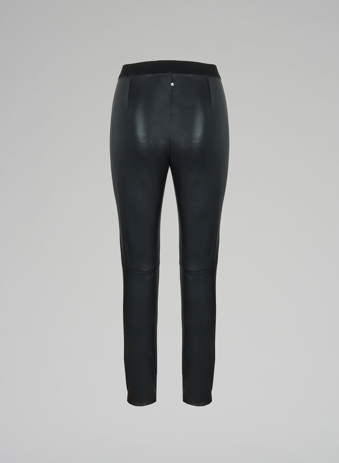 Lorena Antoniazzi LEGGINGS IN PELLE STRETCH