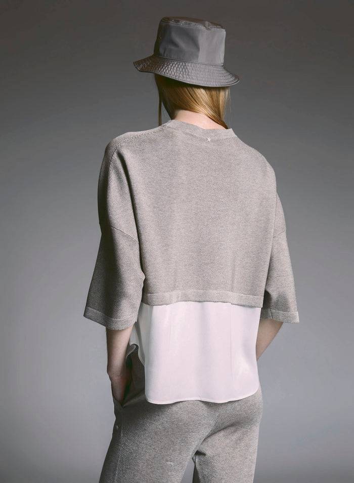 Lorena Antoniazzi MAGLIA CON CAMICIA