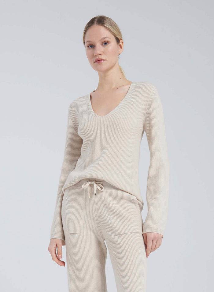 Lorena Antoniazzi MAGLIA IN LANA, CASHMERE E SETA