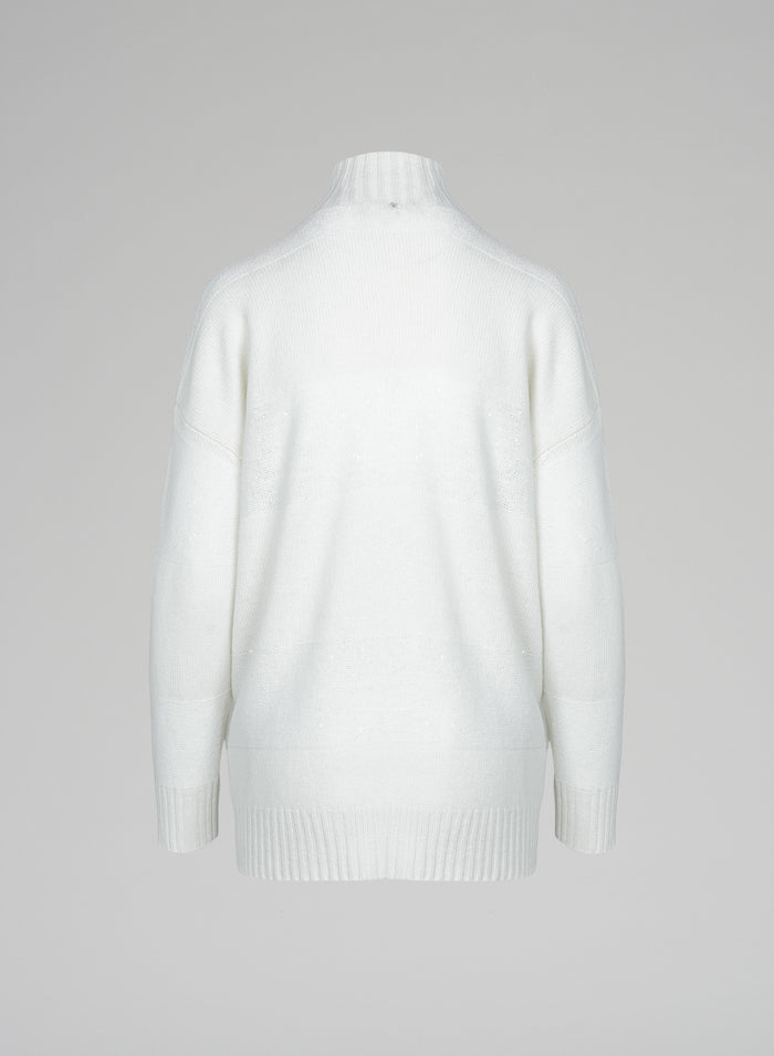 Lorena Antoniazzi MAGLIA IN LANA, CASHMERE E SETA