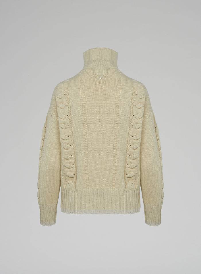 Lorena Antoniazzi MAGLIA IN LANA, CASHMERE E SETA