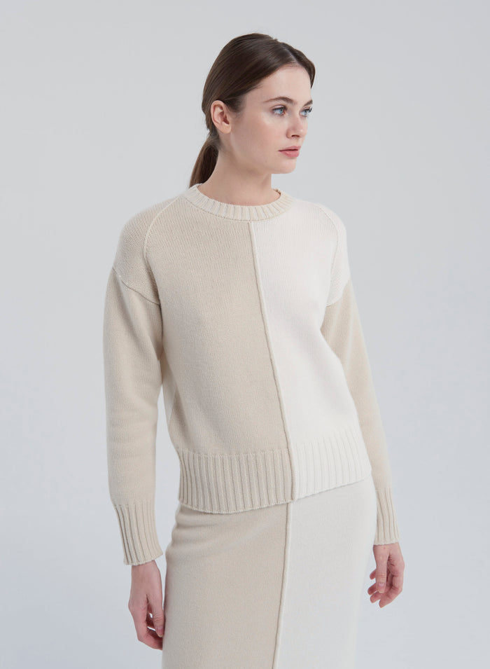 Lorena Antoniazzi MAGLIA IN LANA, CASHMERE E SETA