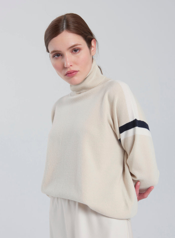 Lorena Antoniazzi MAGLIA IN LANA, CASHMERE E SETA