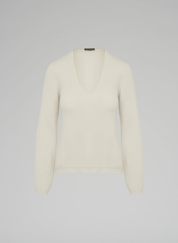 Lorena Antoniazzi MAGLIA IN LANA, CASHMERE E SETA