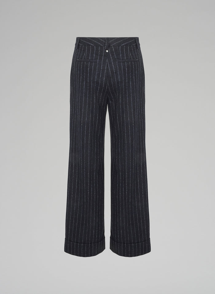 Lorena Antoniazzi PANTALONI IN ALPACA E LANA