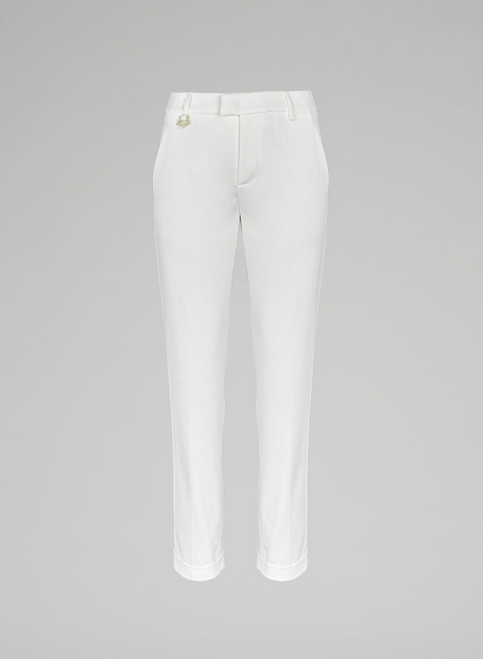 Lorena Antoniazzi PANTALONI IN COTONE