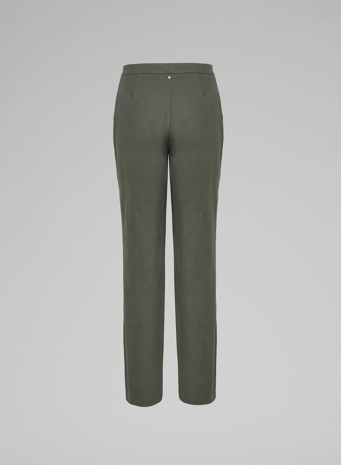 Lorena Antoniazzi PANTALONI IN COTONE STRETCH