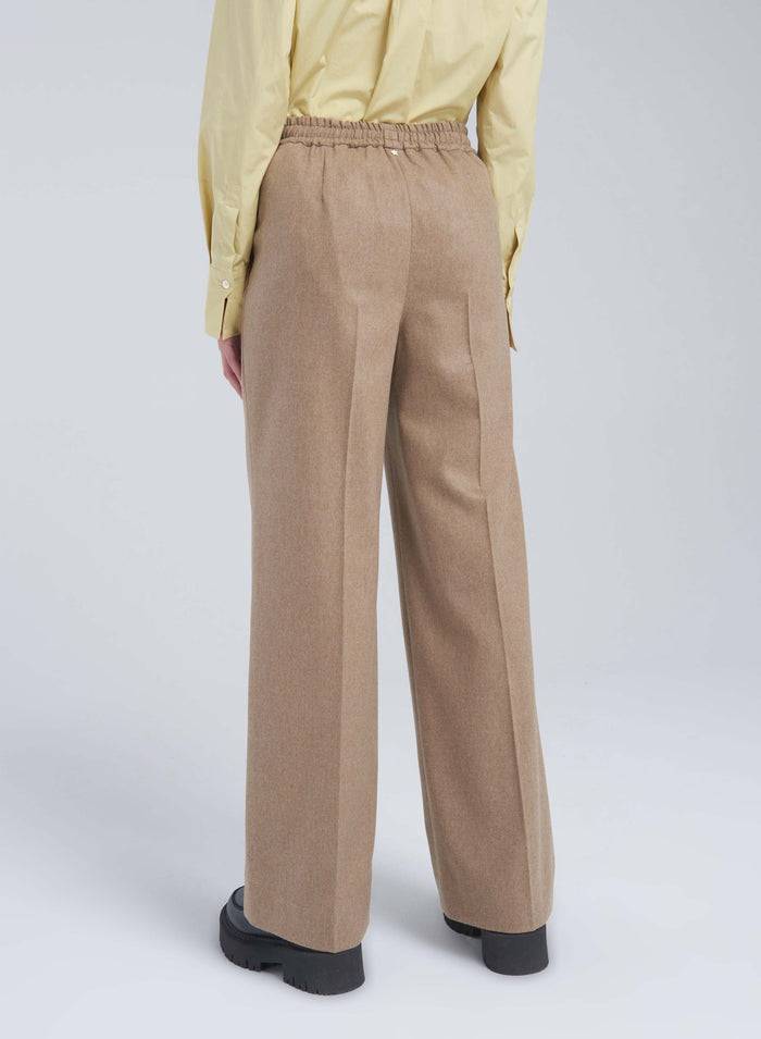 Lorena Antoniazzi PANTALONI IN FLANELLA STRETCH
