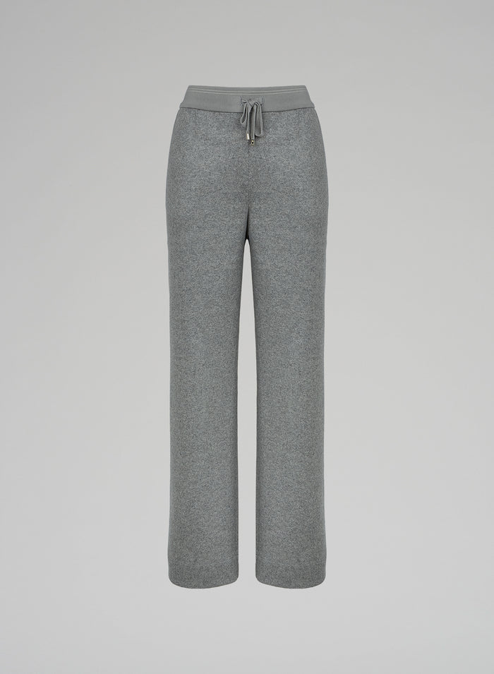 Lorena Antoniazzi PANTALONI IN JERSEY DI LANA